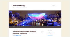 Desktop Screenshot of amsterdamology.com